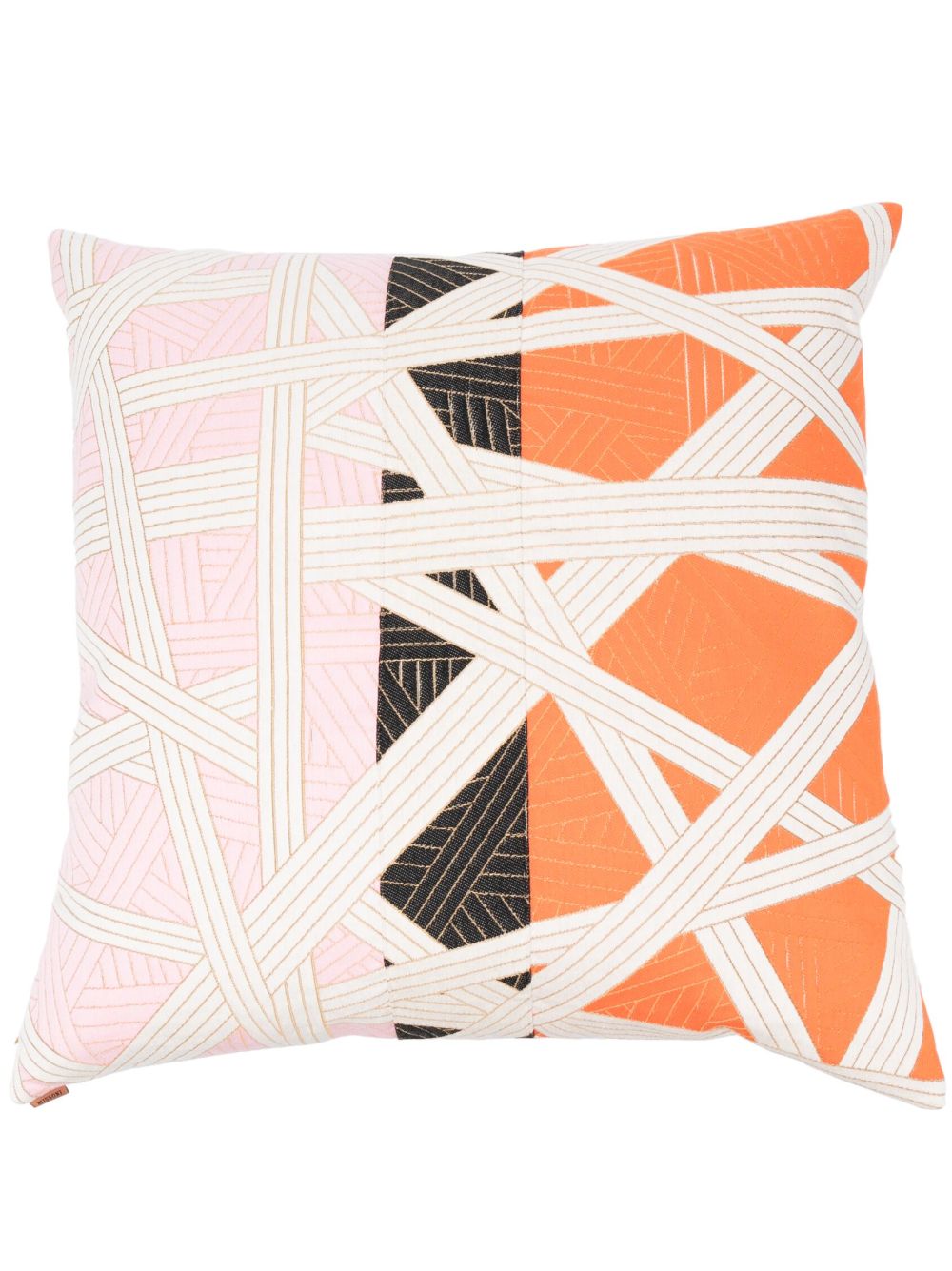 Missoni Home Nastri 棉抱枕 - 粉色