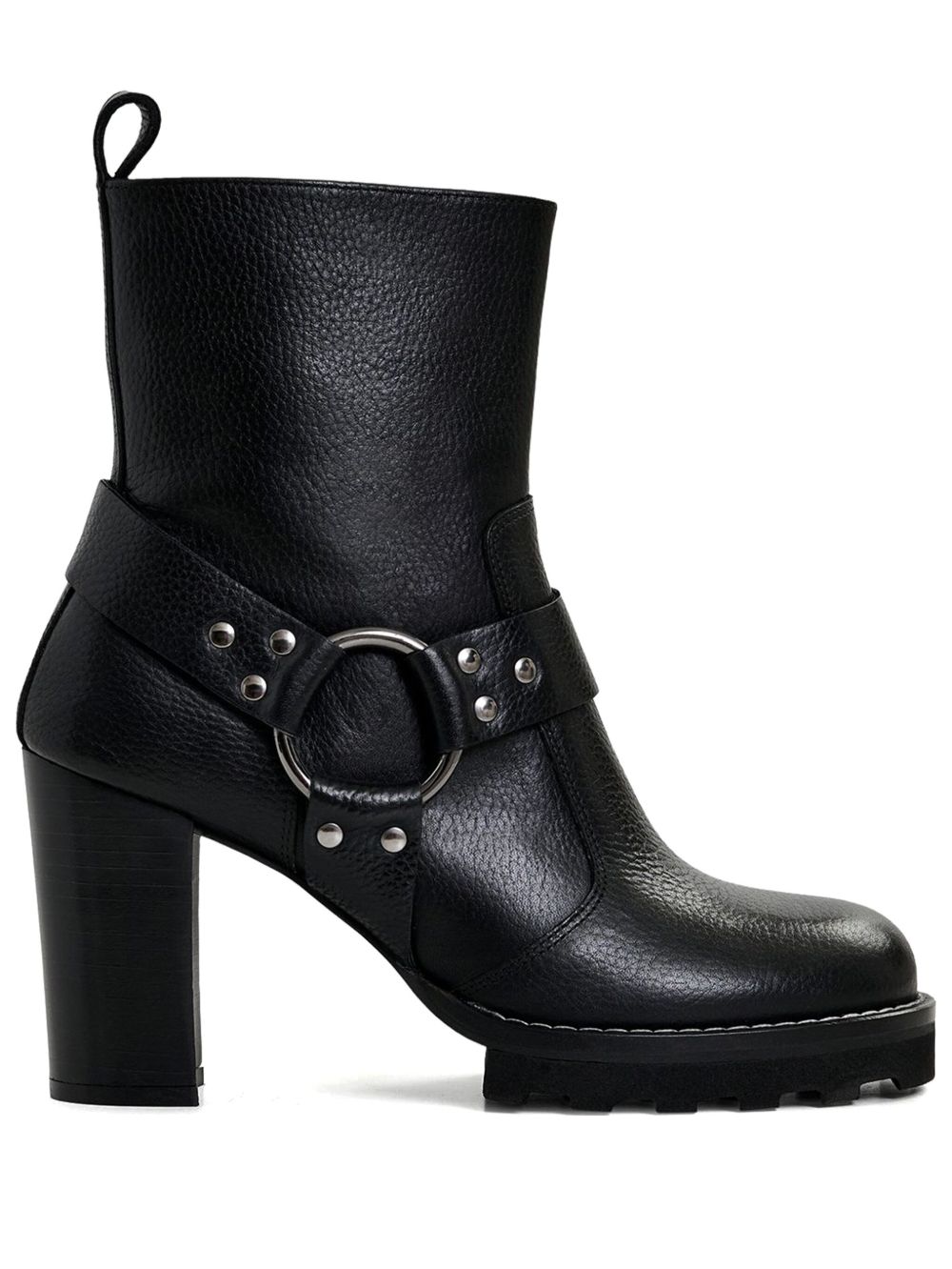 Essentiel Antwerp Golita 高跟短靴（9.5厘米） - 黑色