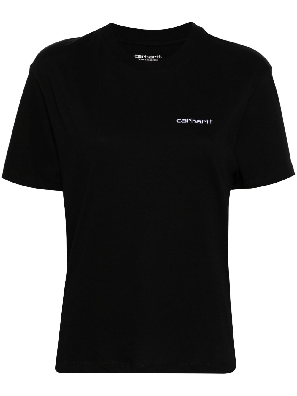 Carhartt WIP Script 刺绣T恤 - 黑色