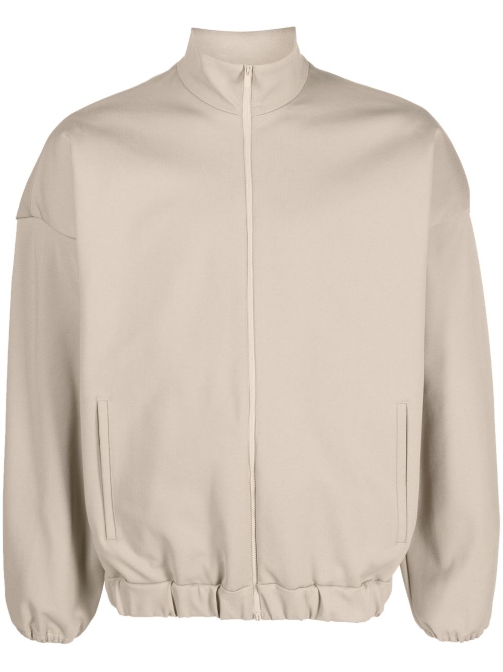 Fear Of God logo压纹运动夹克 - 褐色
