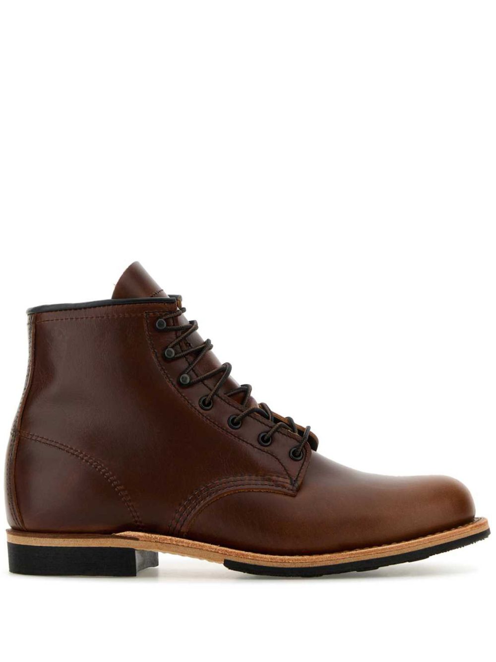Red Wing Shoes 及踝皮靴 - 褐色
