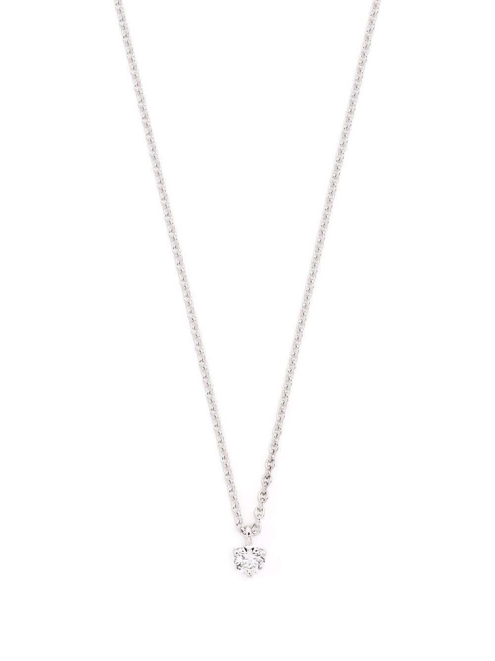 Loyal.e Paris Pendentif 钻石项链 - 银色