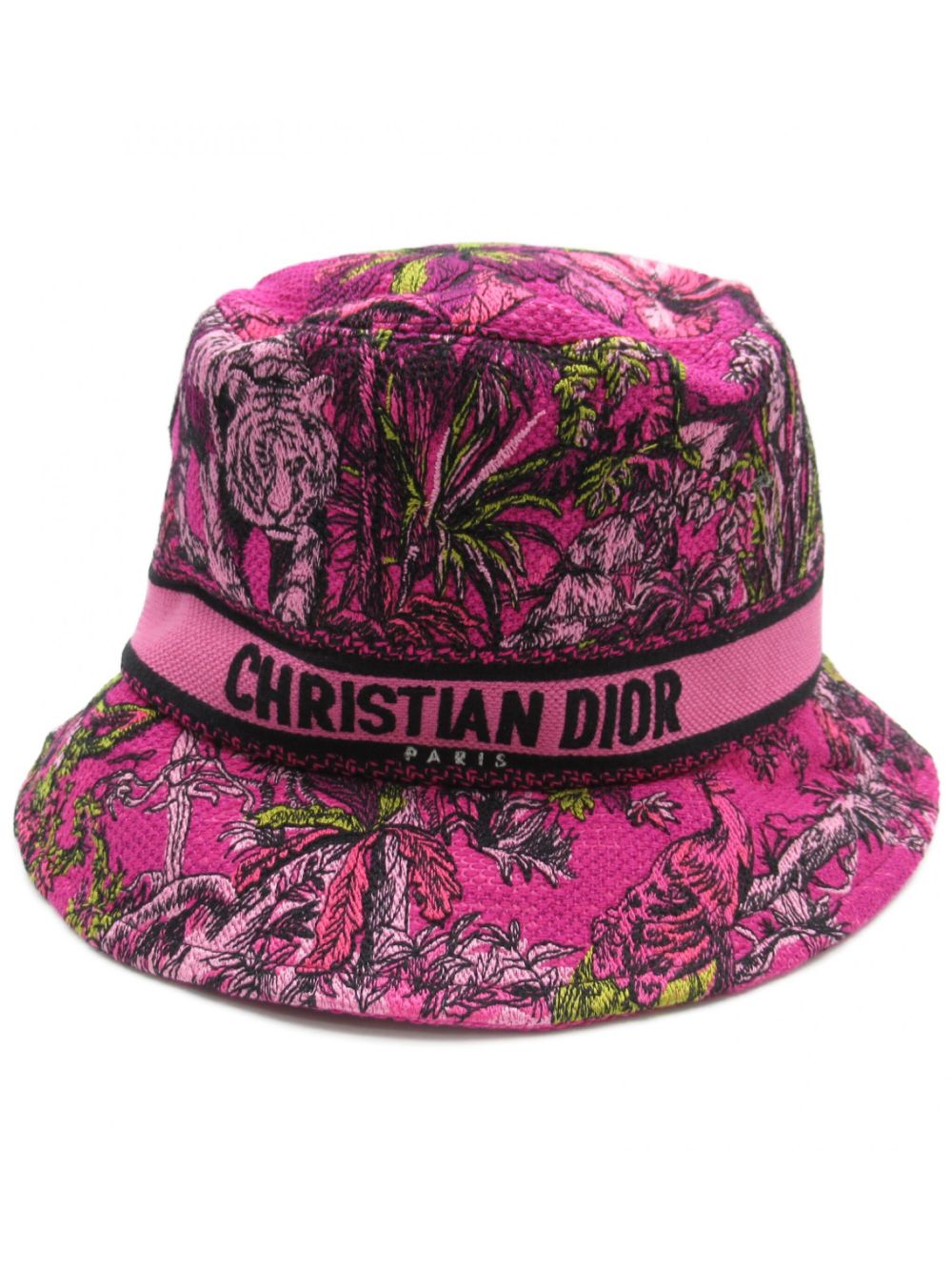 Christian Dior Pre-Owned 提花渔夫帽（2020年代典藏款） - 粉色