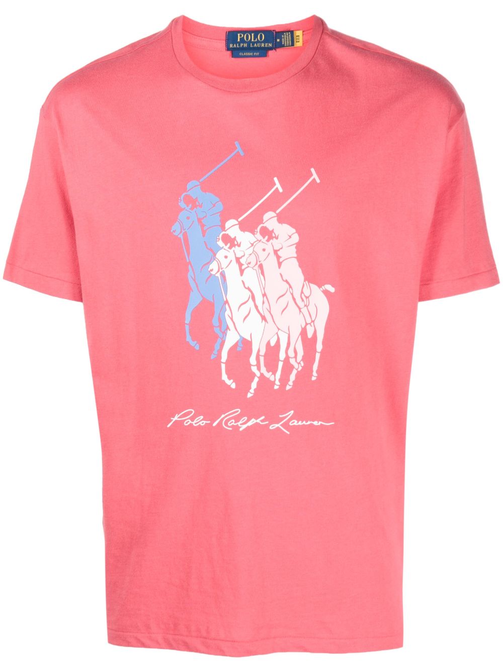 Polo Ralph Lauren logo印花棉T恤 - 红色