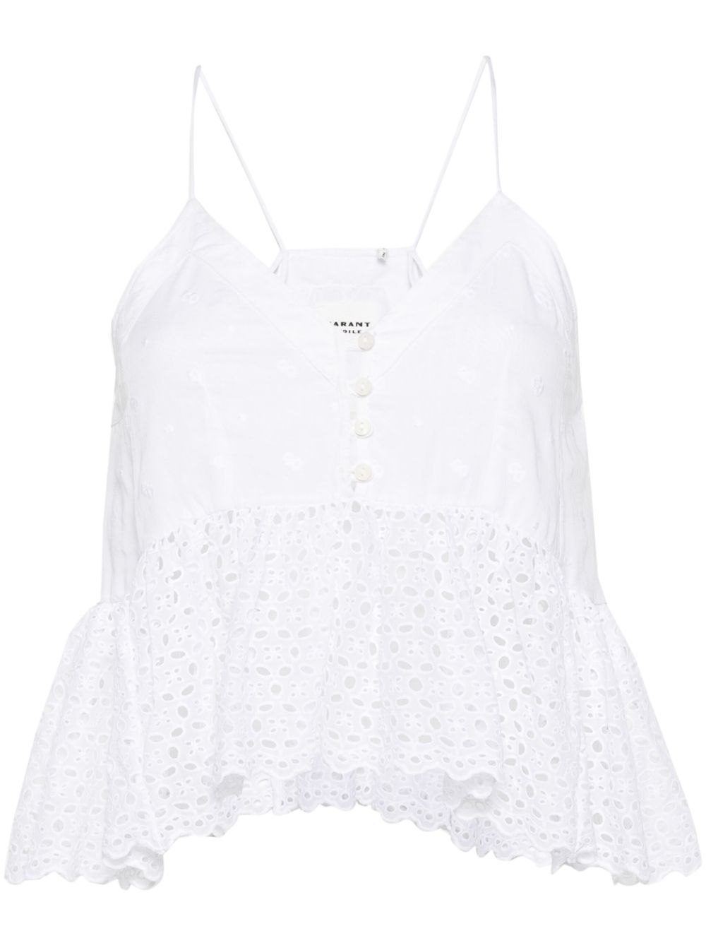 MARANT ÉTOILE Sogane 棉上衣 - 白色
