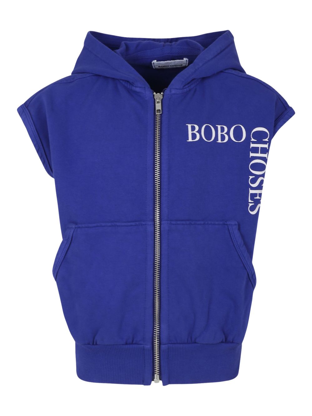 Bobo Choses logo印花连帽衫 - 蓝色