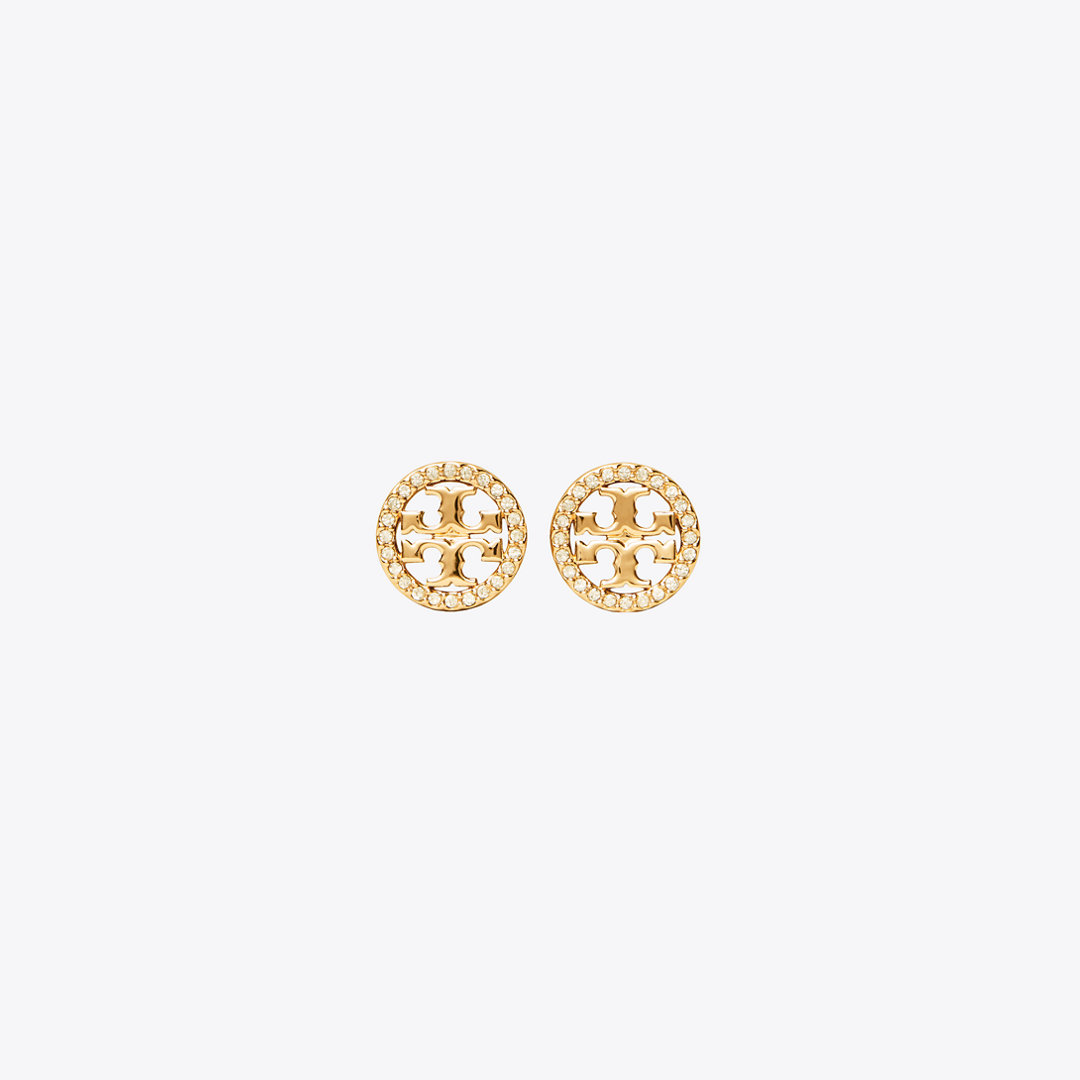 Tory Burch Miller Pavé Stud Earring