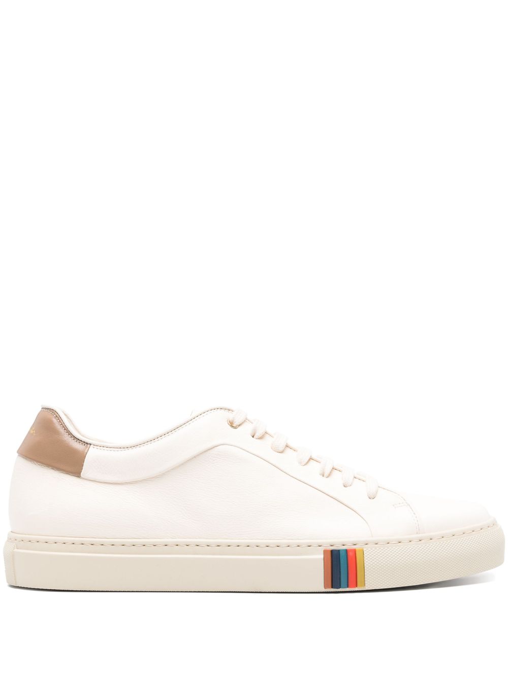 Paul Smith Basso 皮质运动鞋 - 白色