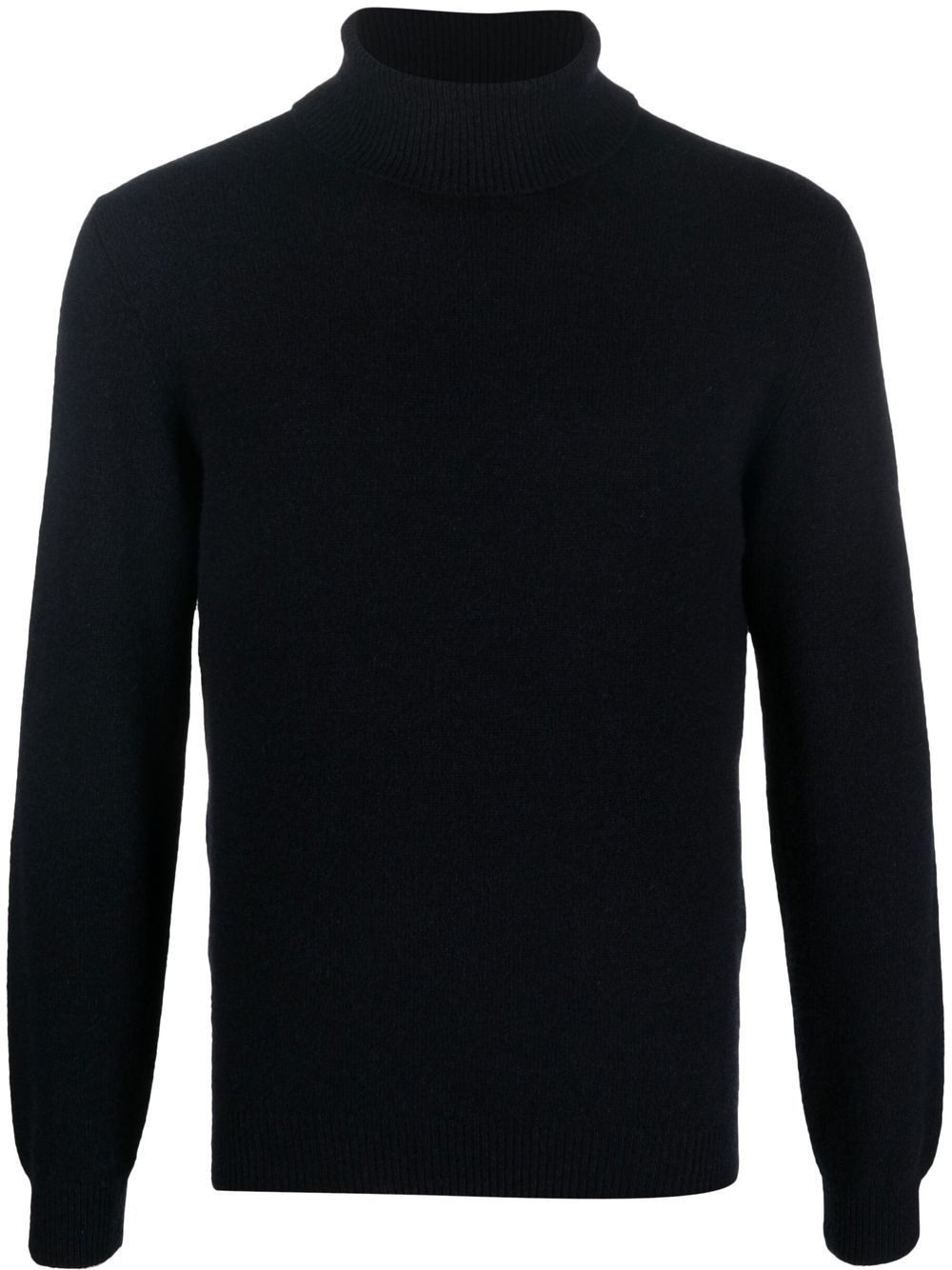 Corneliani 高领羊绒毛衣 - 蓝色