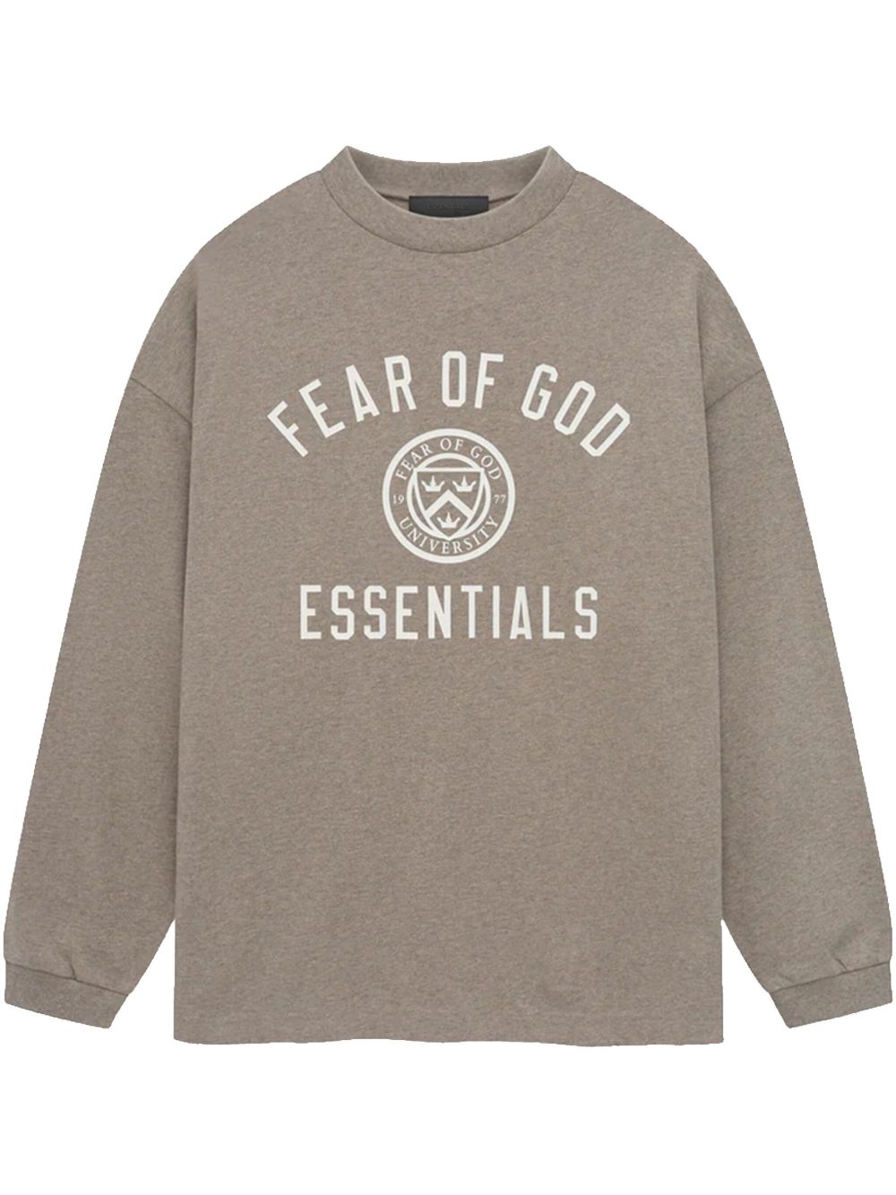 FEAR OF GOD ESSENTIALS 平纹针织长袖T恤 - 中性色