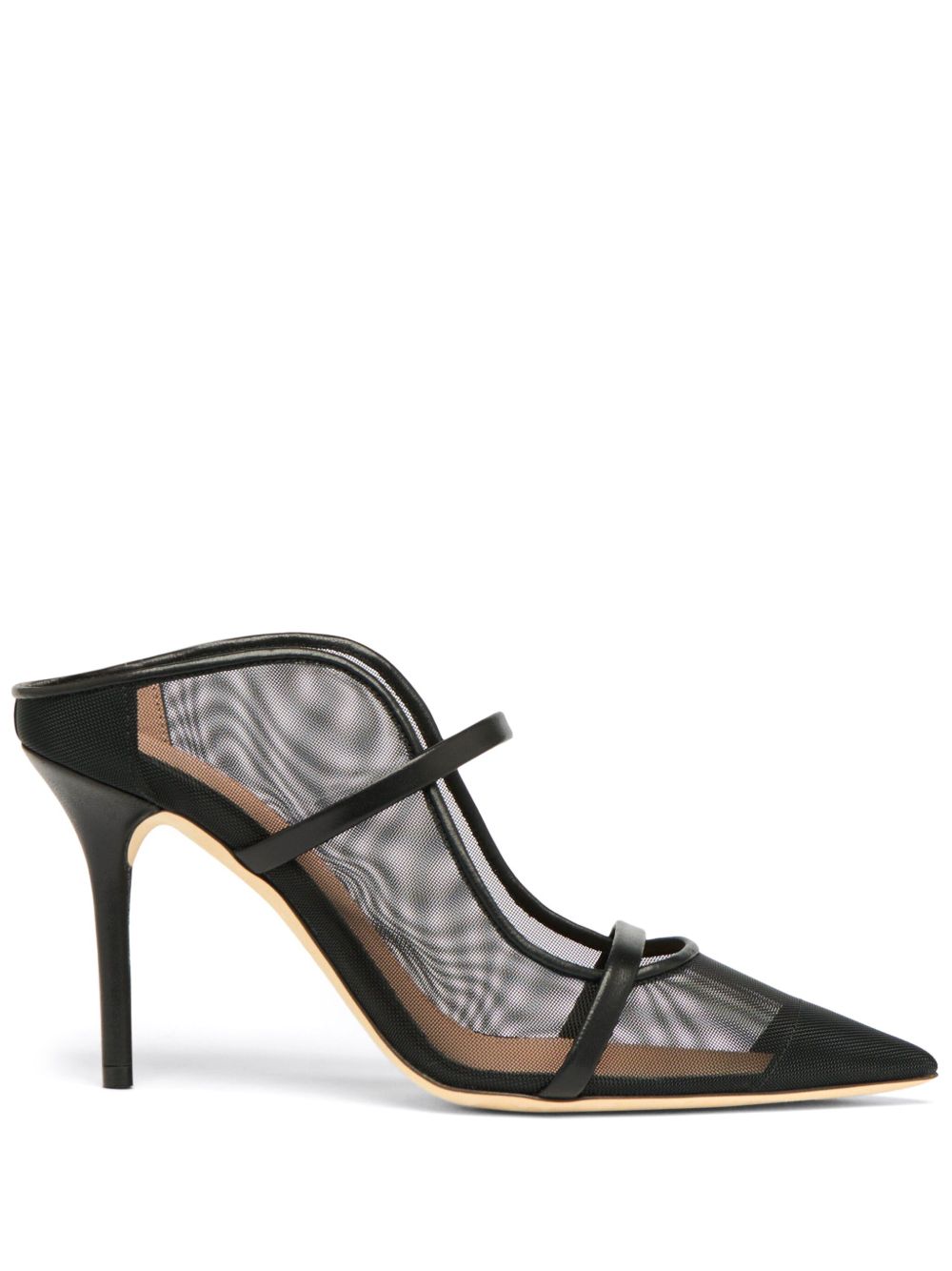 Malone Souliers Maureen 穆勒鞋（8.5厘米） - 黑色