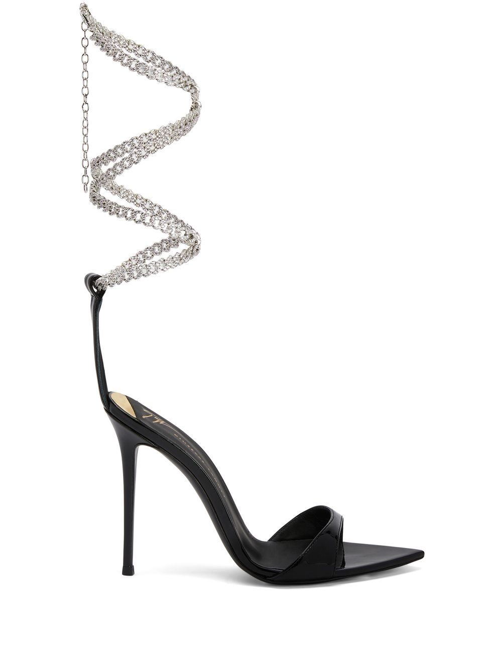 Giuseppe Zanotti Intriigo String 高跟凉鞋 - 黑色