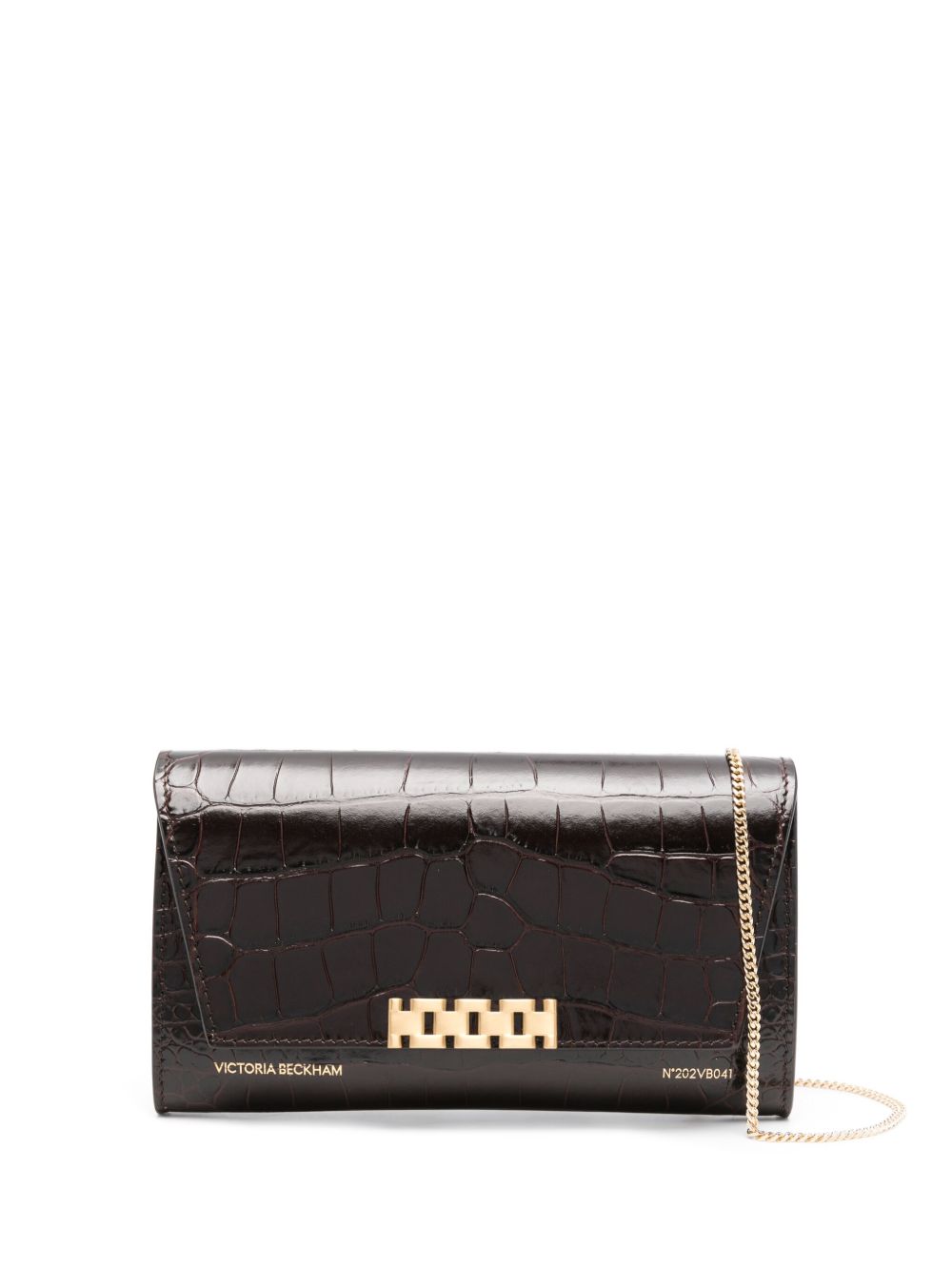 Victoria Beckham Wallet on Chain 手拿包 - 褐色