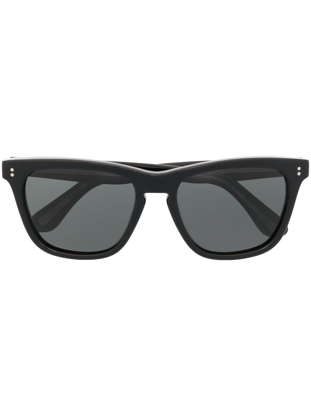 Oliver Peoples 方框太阳眼镜 - 黑色