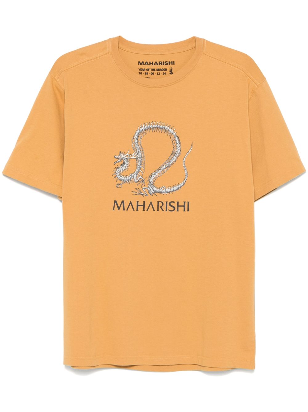 Maharishi Fossil Dragon T恤 - 褐色