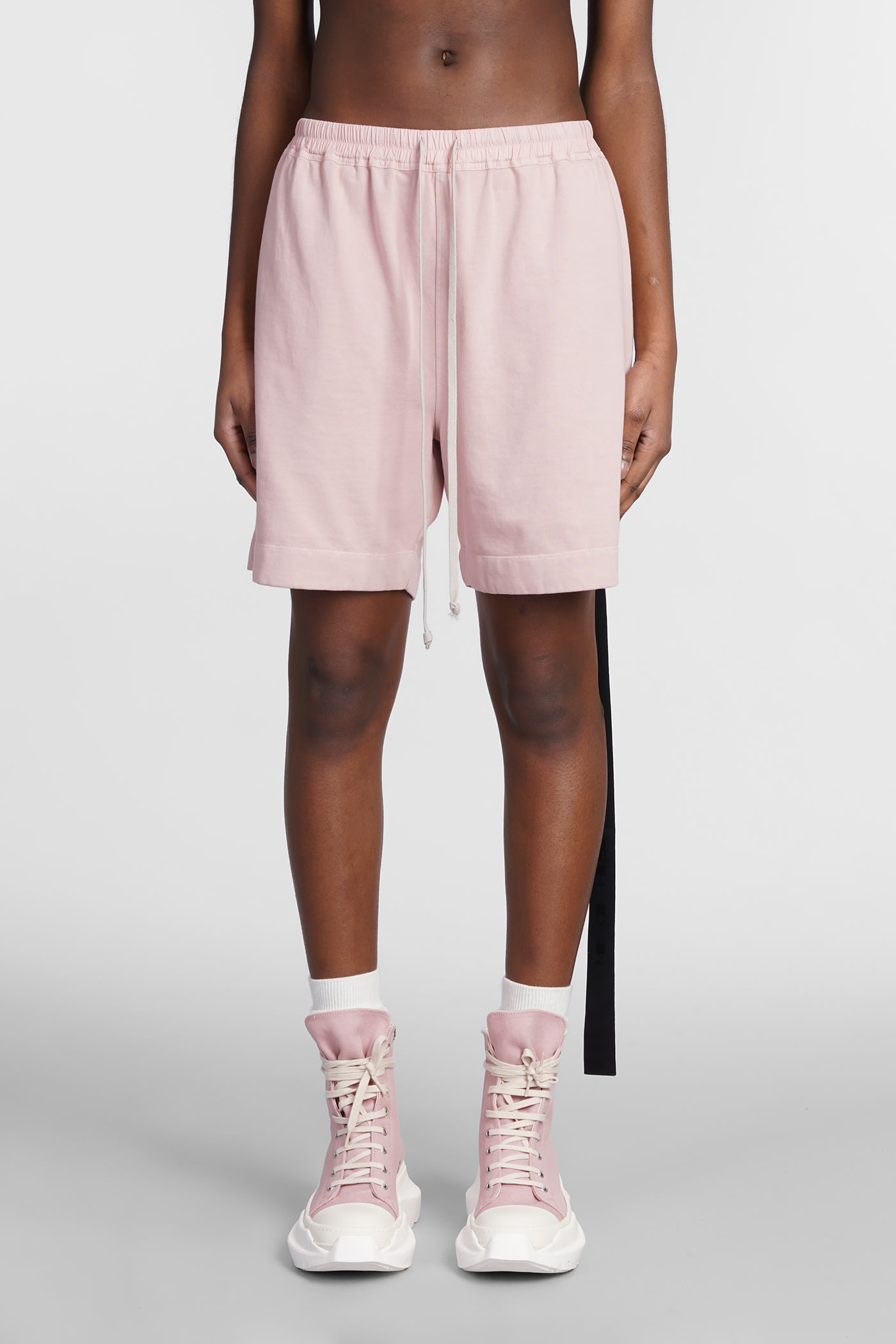 DRKSHDW Boxers Shorts In Rose-pink Cotton