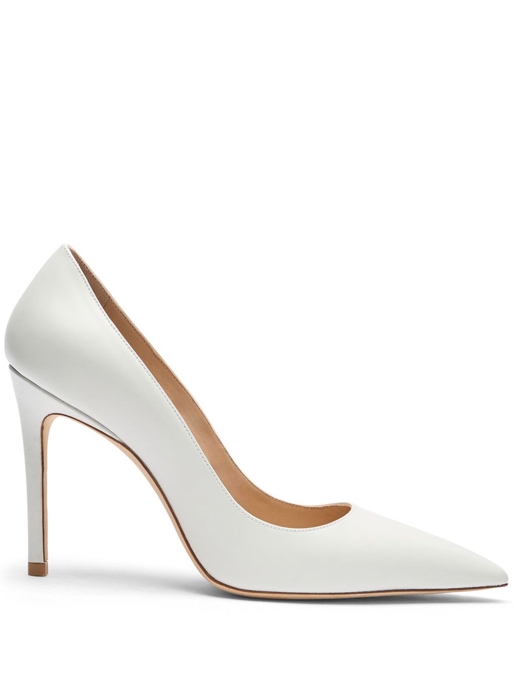 Stuart Weitzman Naomi 中跟鞋（7.5厘米） - 白色