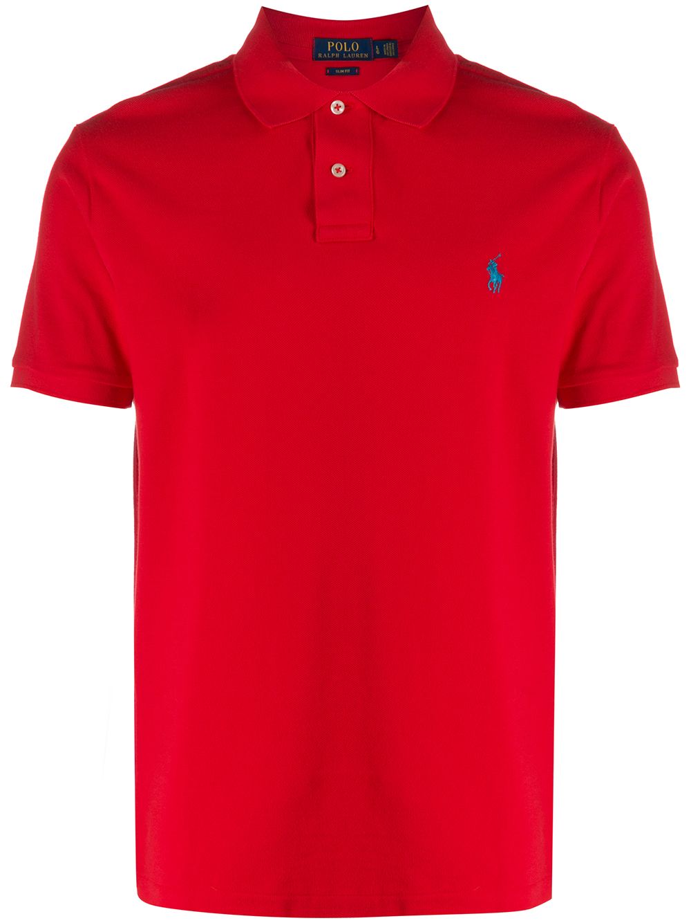 Polo Ralph Lauren logo刺绣polo衫 - 红色