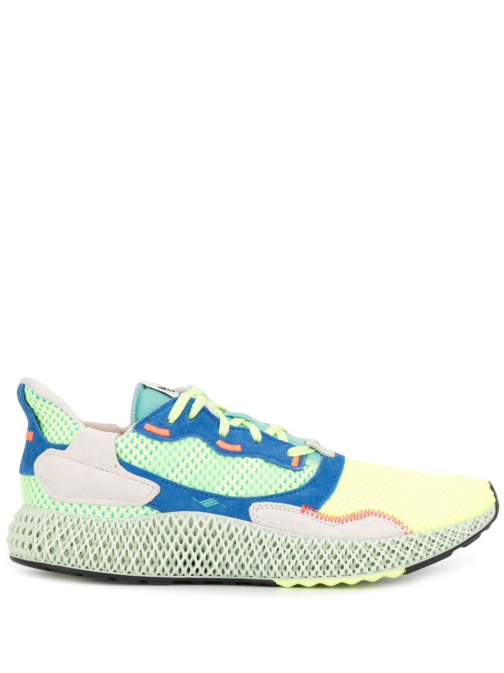adidas ZX 4000运动鞋 - 黄色