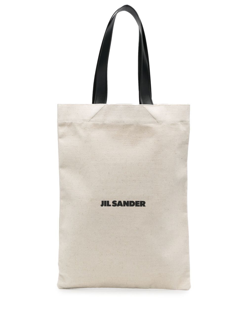 Jil Sander logo印花托特包 - 中性色