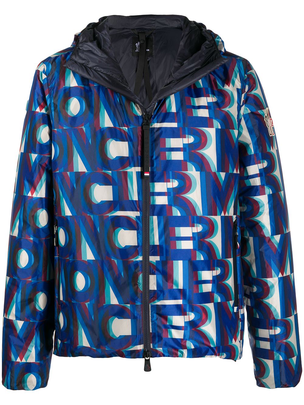 Moncler Grenoble 盟可睐·格勒诺布尔 Cillian logo jacket - 蓝色