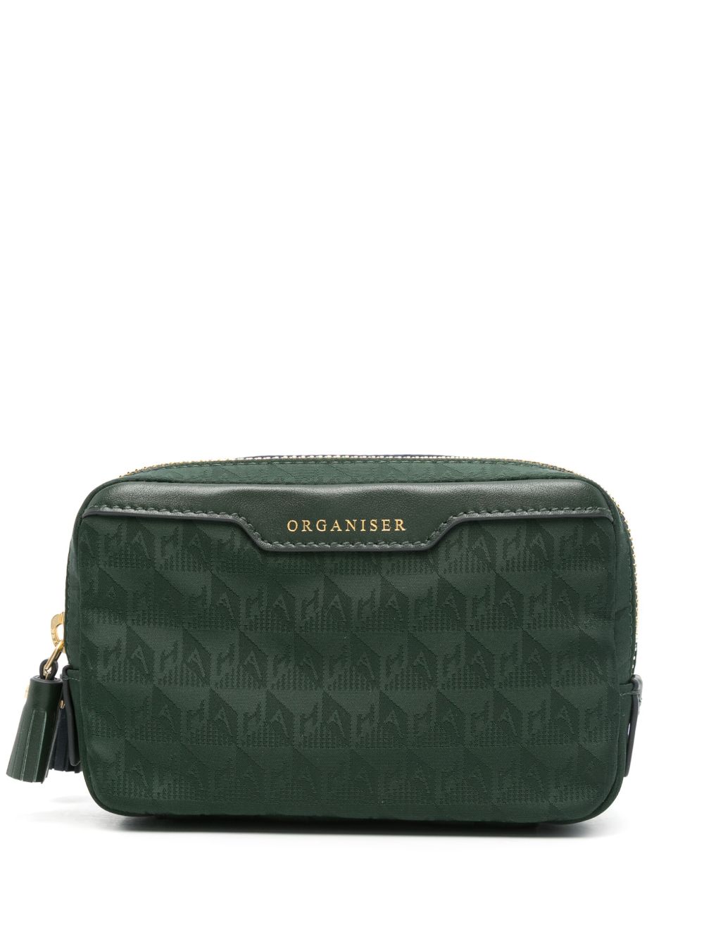 Anya Hindmarch Organiser Duo make up bag - 绿色
