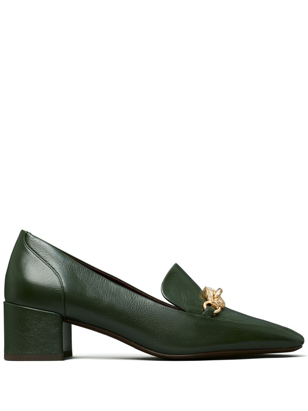 Tory Burch Jessa 低跟乐福鞋（4.5厘米） - 绿色
