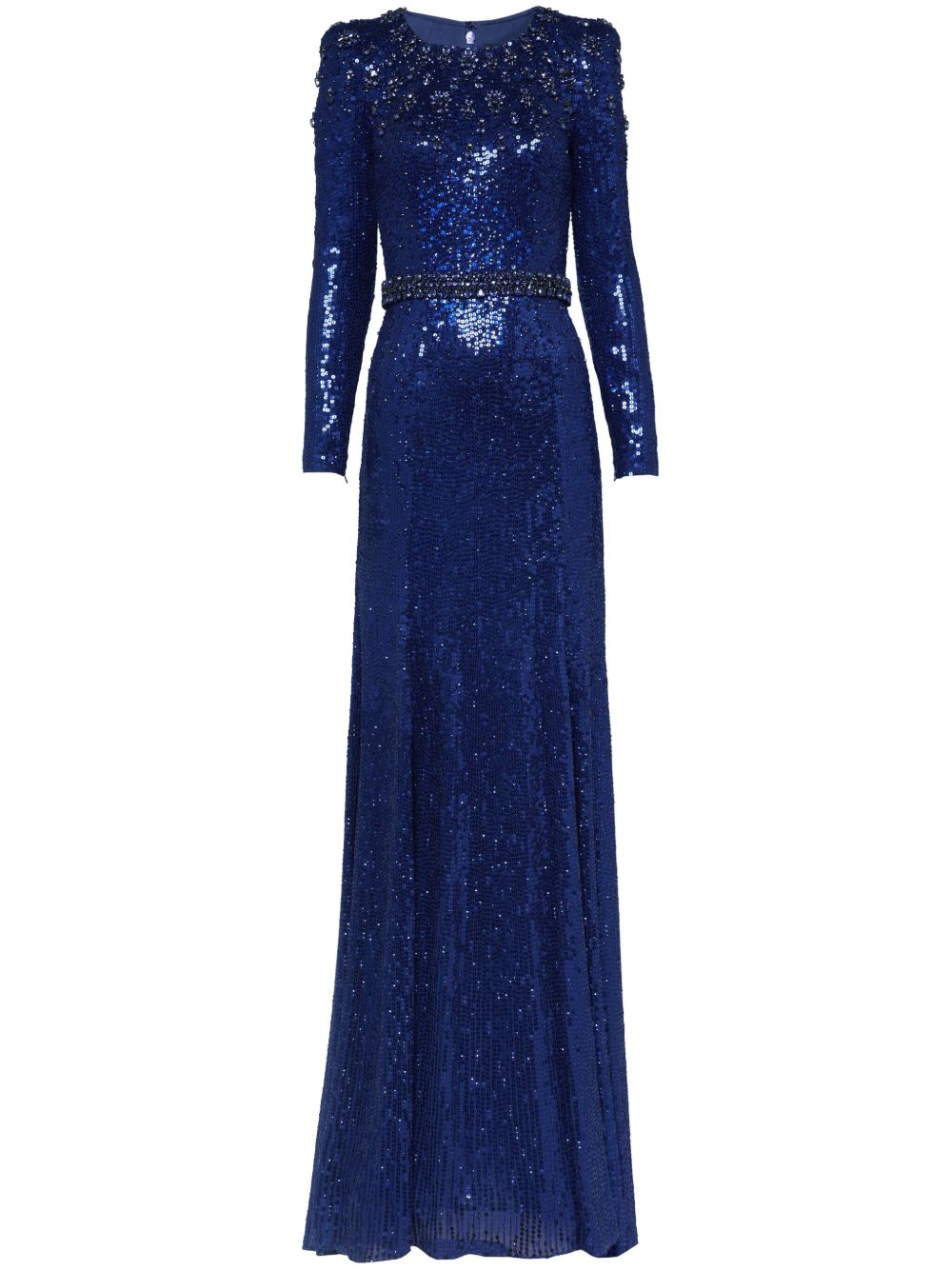 Jenny Packham Georgia 礼服 - 蓝色