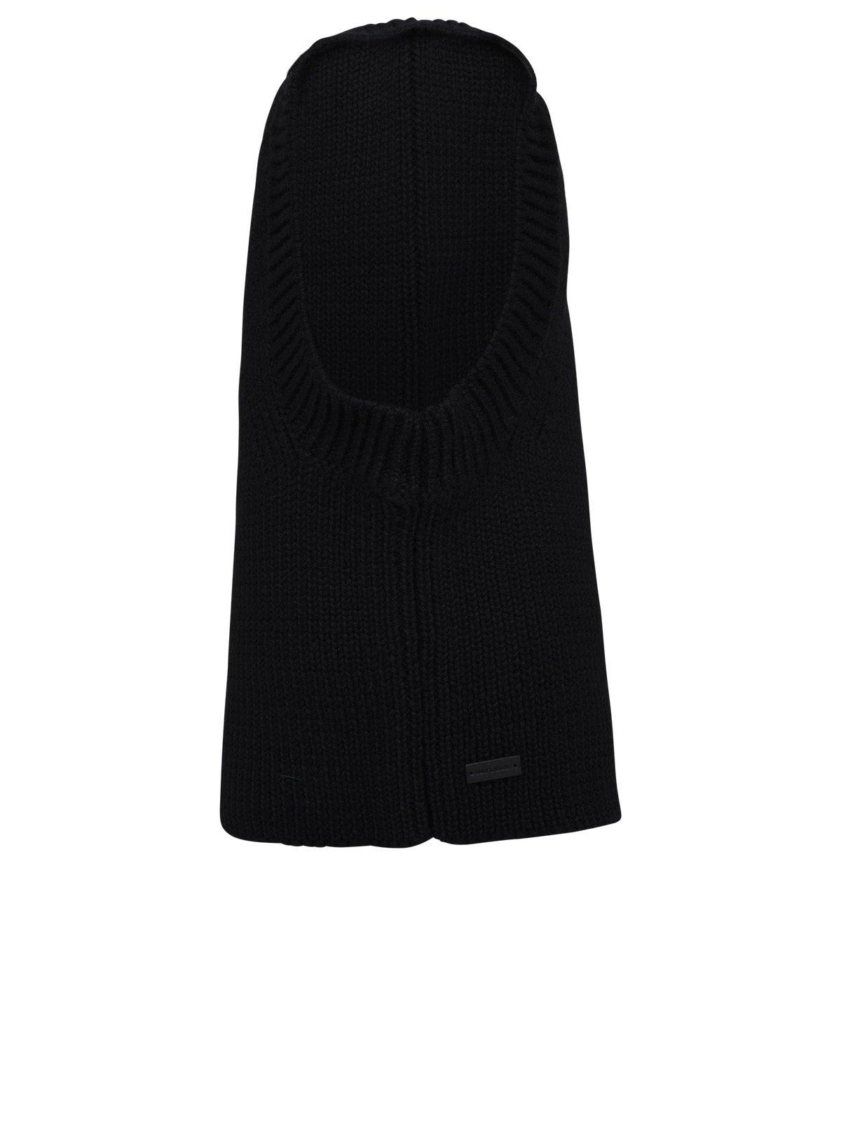 Saint Laurent Large Ribbed Balaclava