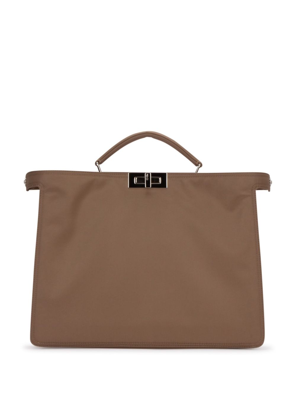 FENDI Peekaboo 手提包 - 褐色