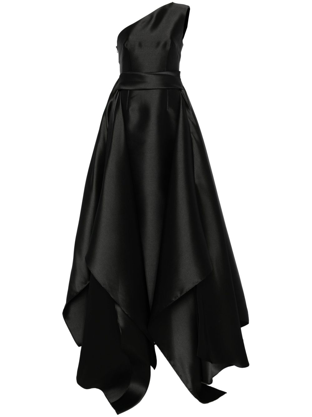 Solace London Charo 礼服 - 黑色
