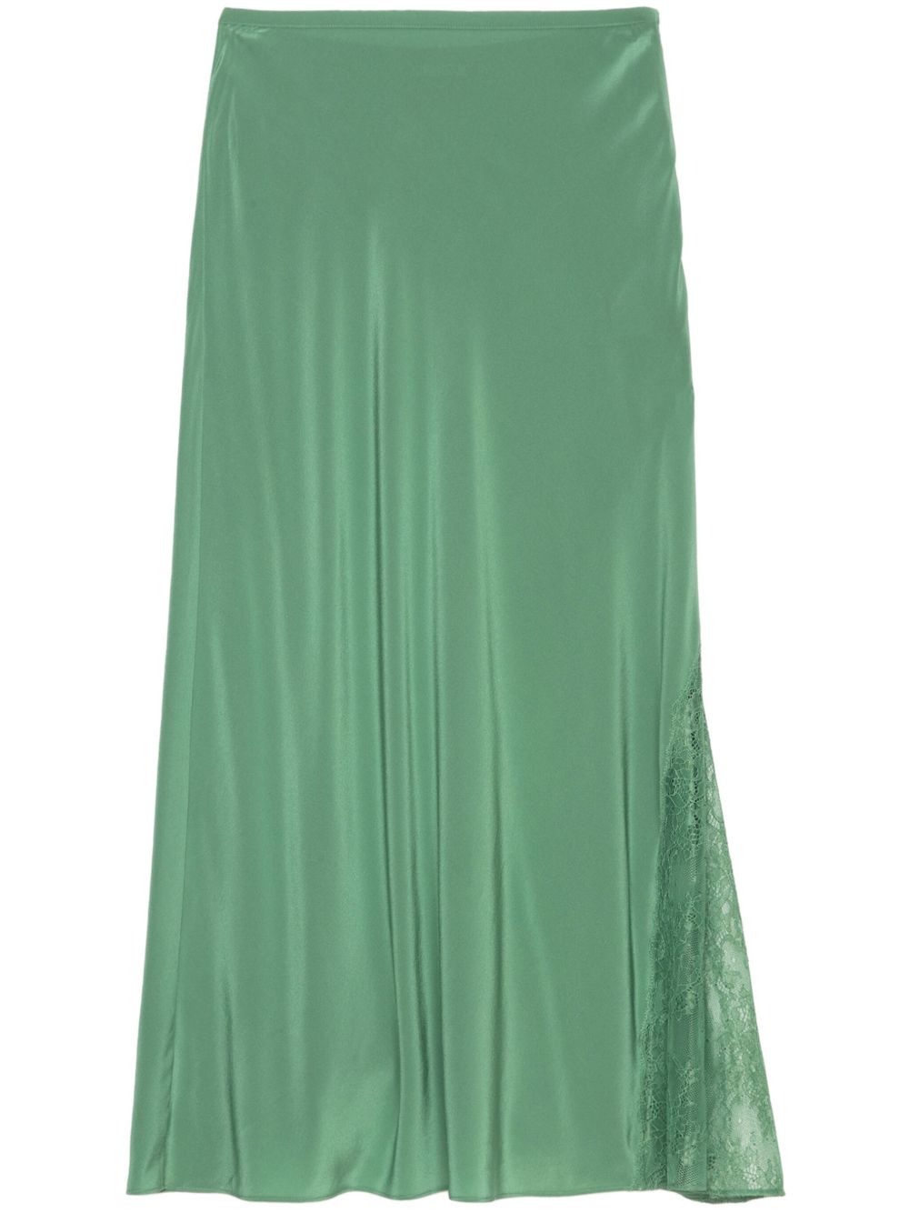 Zadig&Voltaire Jayla midi skirt - 绿色