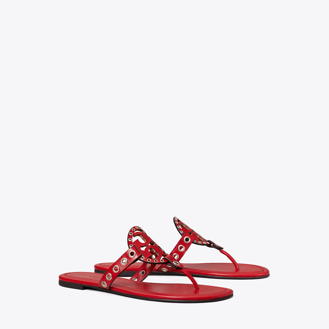 Tory Burch Miller Eyelet Sandal