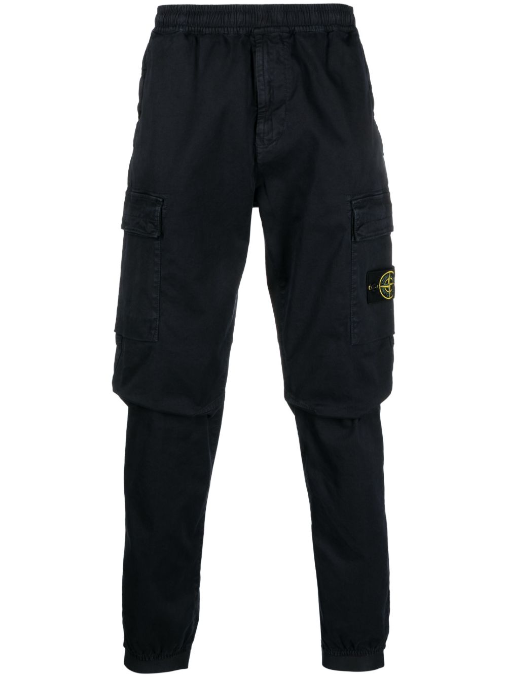 Stone Island 罗盘图案工装裤 - 蓝色