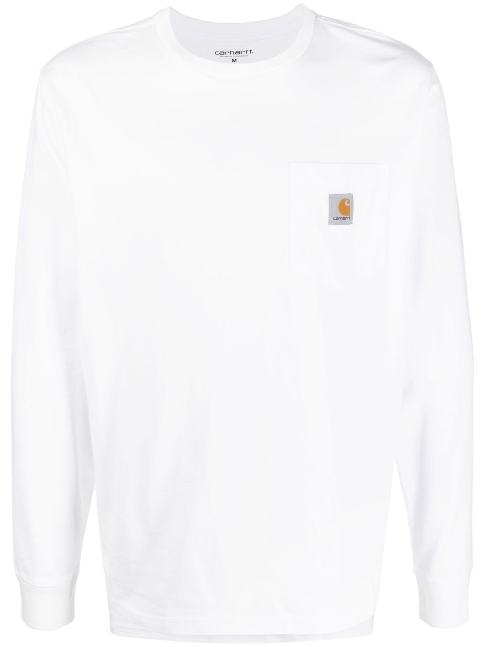 Carhartt WIP 胸处标贴细节T恤 - 白色