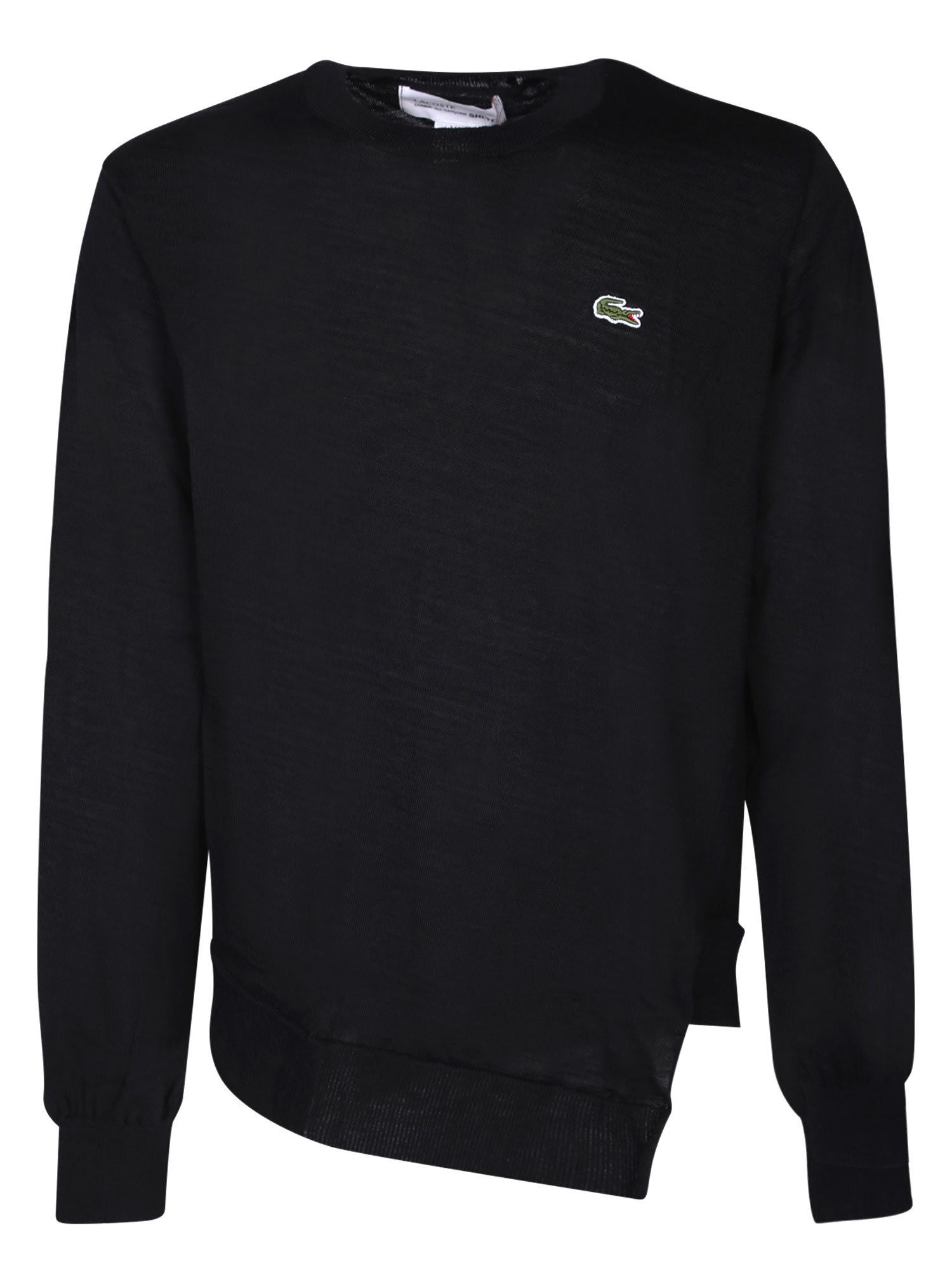 Comme des Garçons Shirt 不对称黑色套头衫