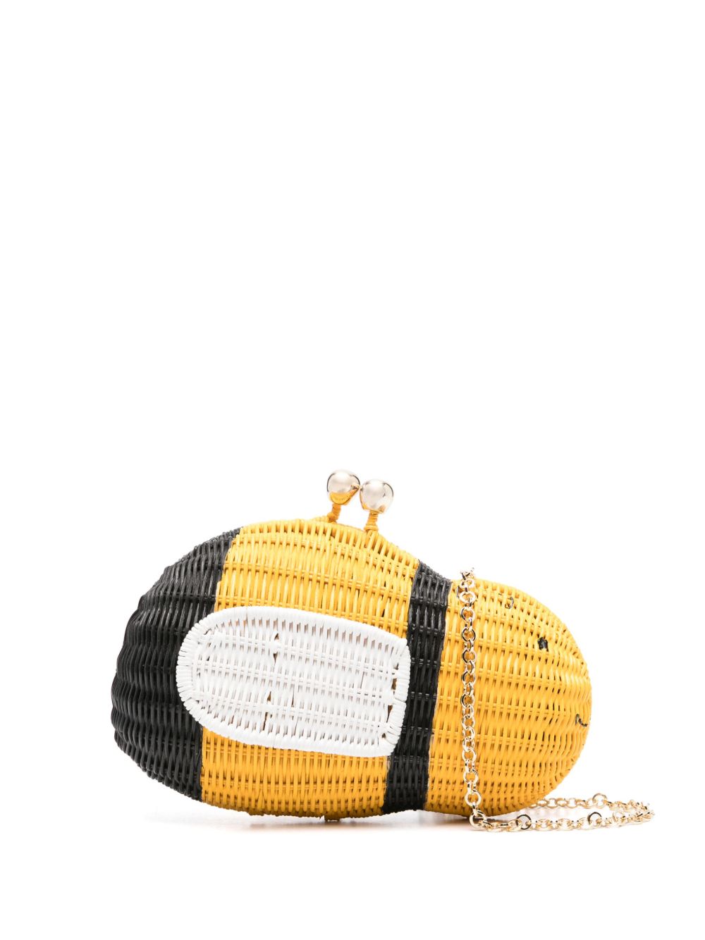 SERPUI Barry clutch bag - 黄色