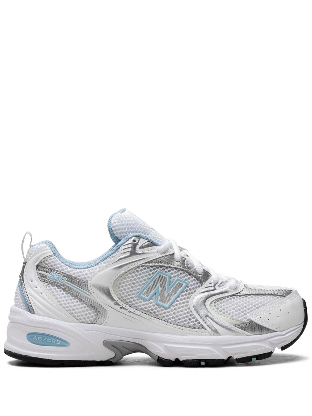 New Balance 530 Gray/White 运动鞋 - 白色