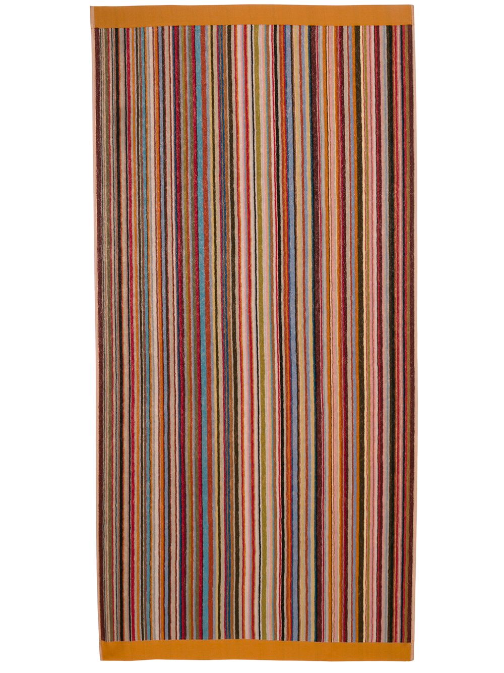 Paul Smith Signature Stripe 毛巾 - 橘色