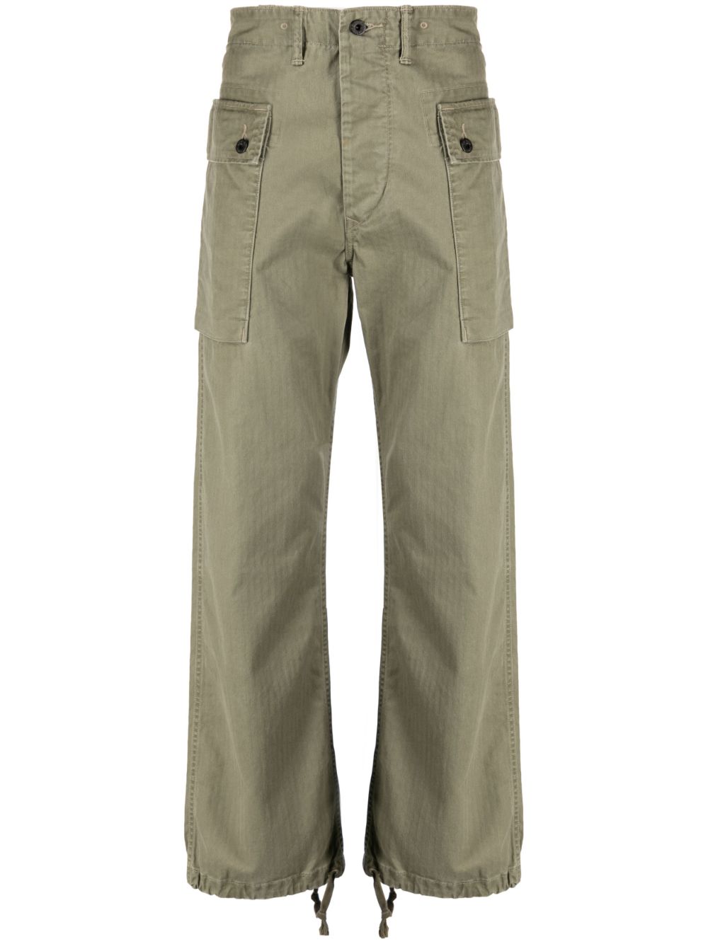 Ralph Lauren RRL Herringbone Field 工装裤 - 绿色