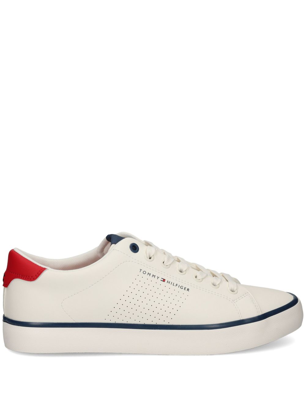 Tommy Hilfiger logo印花运动鞋 - 白色