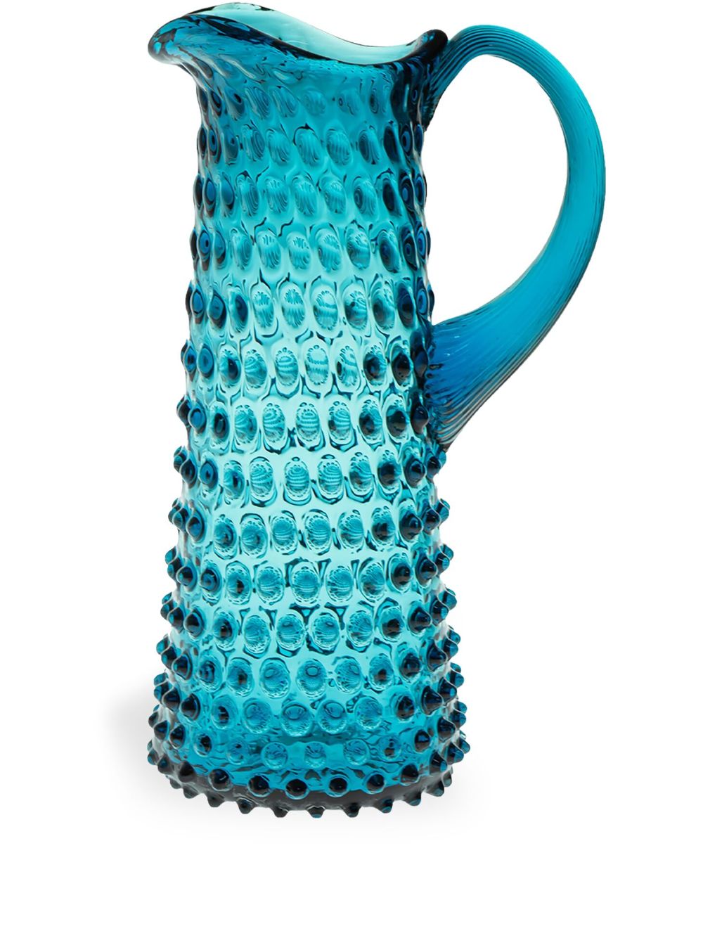 KLIMCHI Hobnail 水晶玻璃水壶 - 蓝色