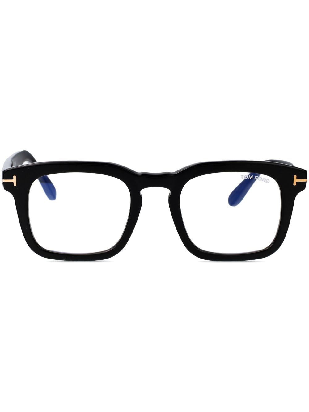 TOM FORD Eyewear 方框眼镜 - 褐色