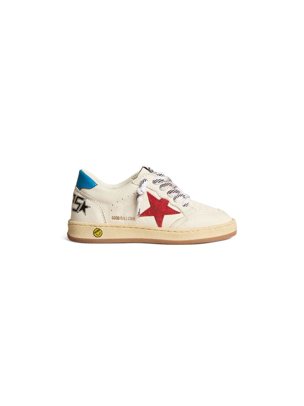Golden Goose Kids Super-Star 皮质运动鞋 - 中性色