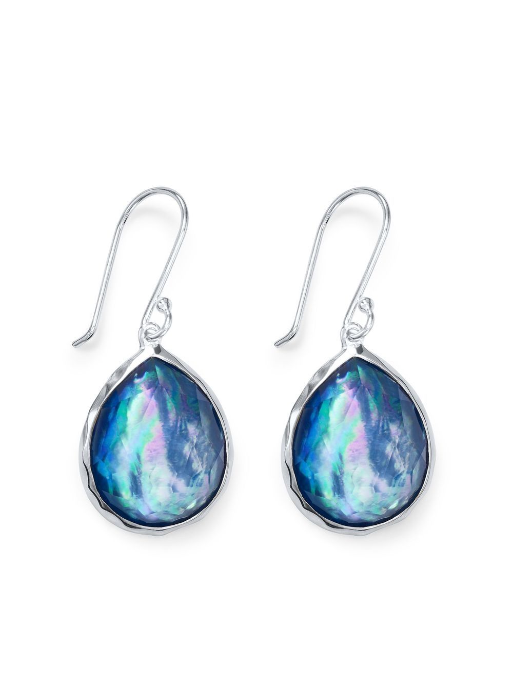 IPPOLITA Rock Candy® Teardrop 耳环 - 银色