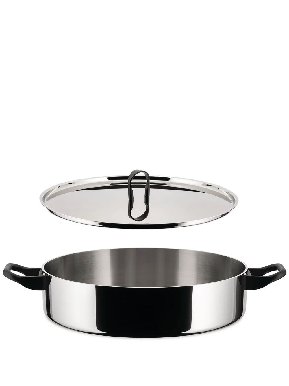 Alessi La Cintura Di Orione 砂锅（3700毫升） - 银色