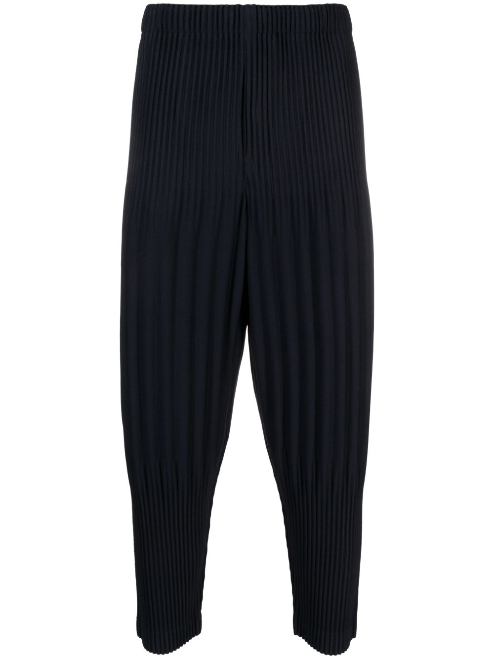 Homme Plissé Issey Miyake Mc February 褶饰长裤 - 蓝色