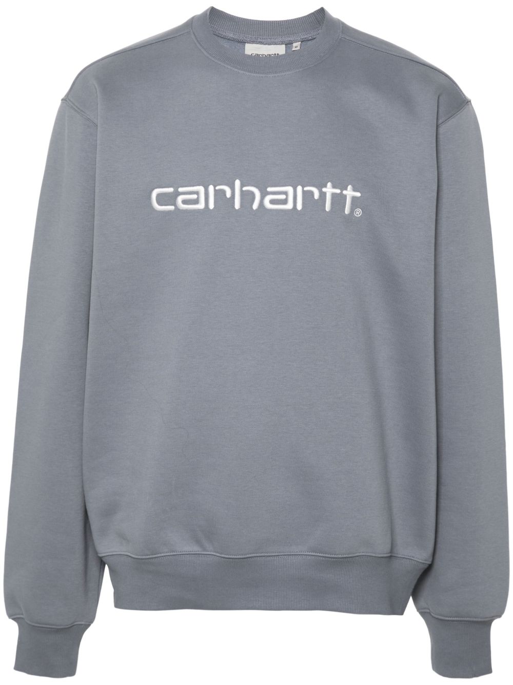 Carhartt WIP logo刺绣卫衣 - 灰色