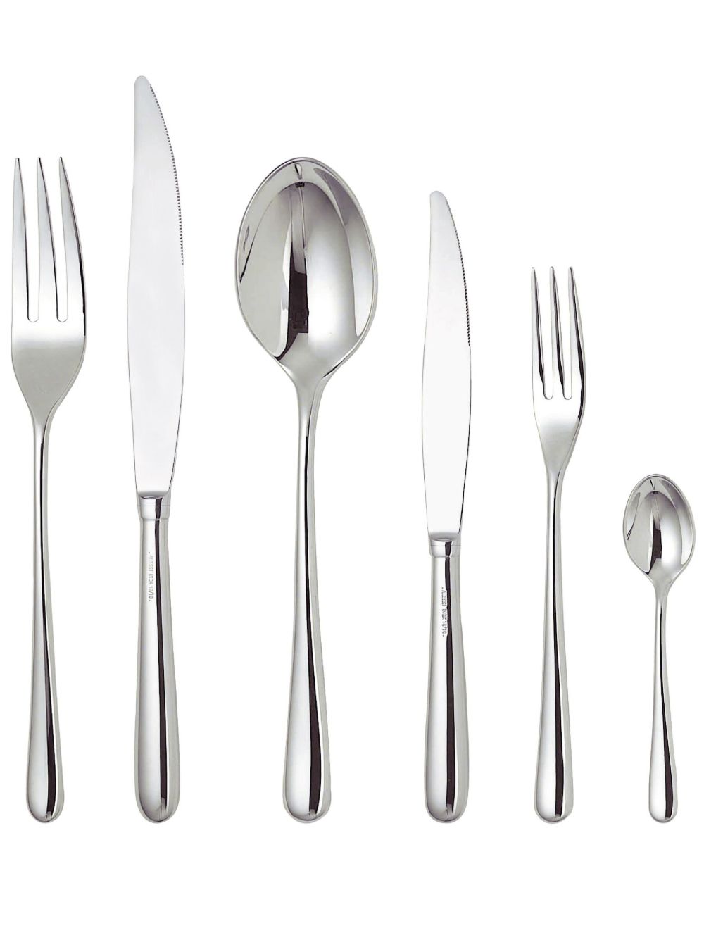 Alessi 纯银餐具套装（ 单人装 ） - 银色