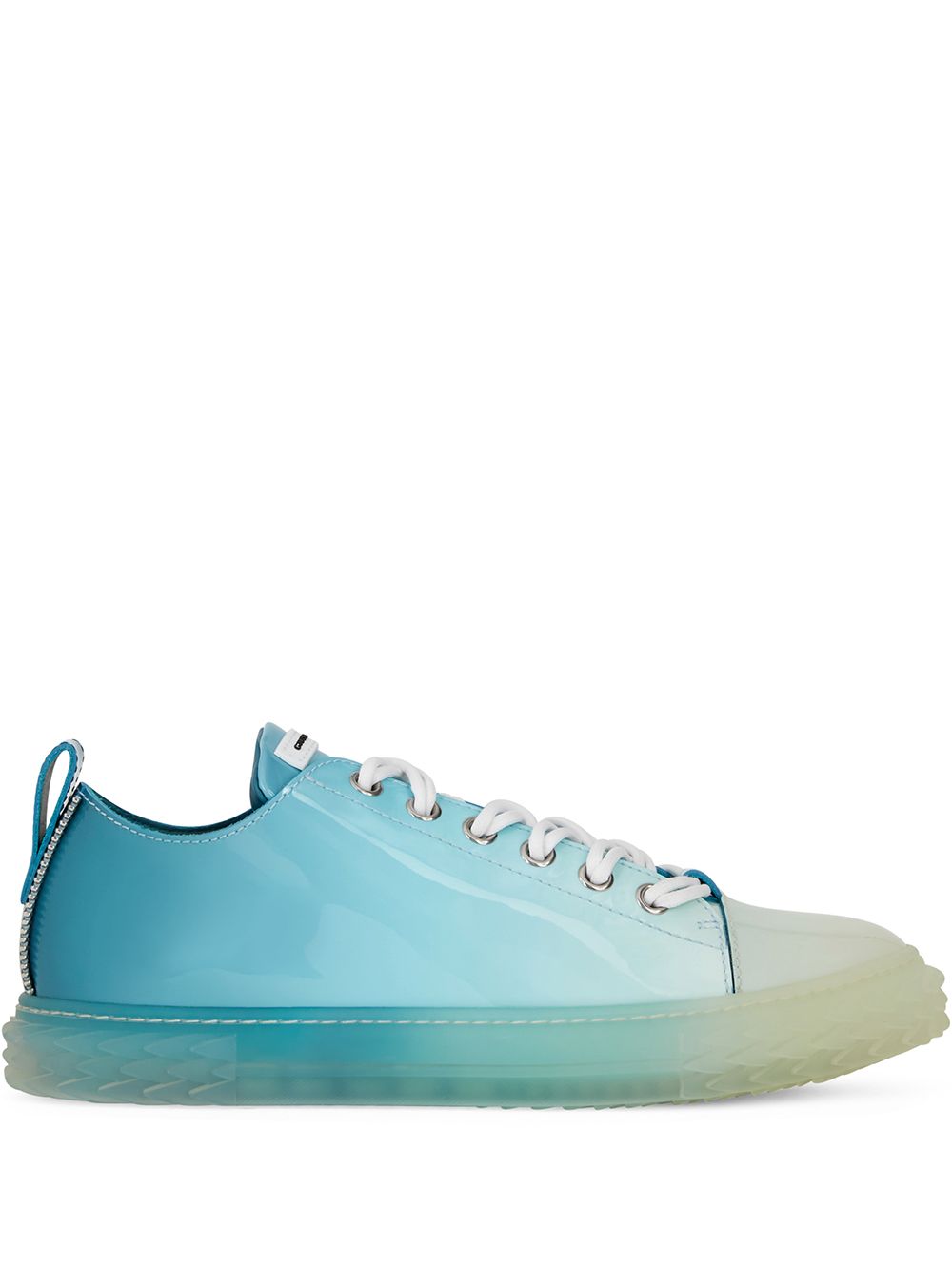 Giuseppe Zanotti Blabber 渐色板鞋 - 蓝色